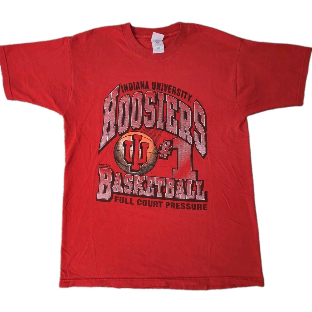Vintage 90s Indiana Hoosiers IU Shirt NCAA Men's Size Large College Basketball